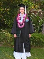 Nadia and Joshua Graduation 2004 005.JPG: 2004/06/12 - Joshua's High School Graduation and Nadia's Cal Poly Graduation